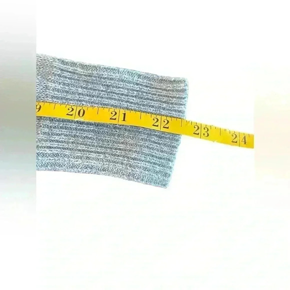 Talbots Cotton Linen Blue Open Front Cardigan Sweater Small Petite Classic - Picture 7 of 8